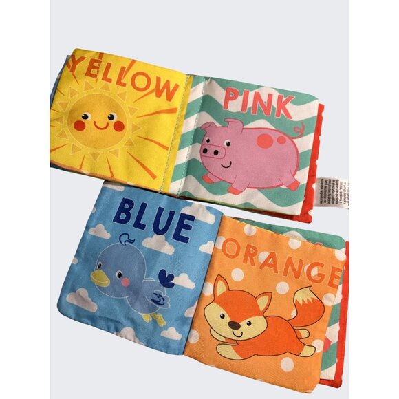 Spark Create Imagine Soft Baby Cloth Crinkle Book Lot Set of 5 - Picture 2 of 10